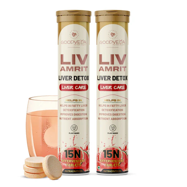 Liv Amrit – Daily Detox Effervescent Tablets (B1G1 Offer at Just ₹799)