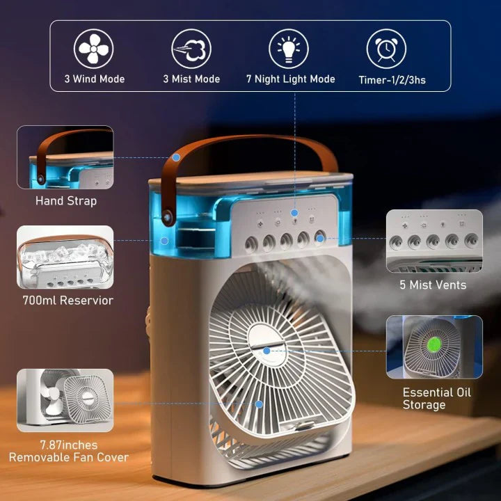 ❄️ Arctic Breeze Pro: Instant Cool, Anywhere JUST at 1199/-❄️