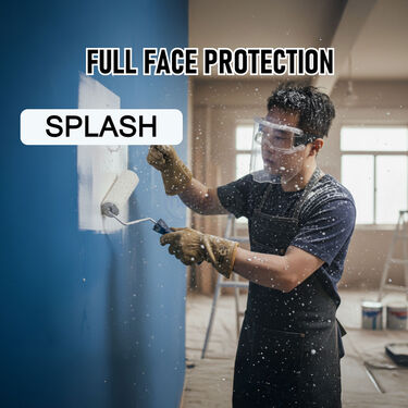 Full Face Protective Transparent Shield Cover – Premium Safety Gear At Just 499/-