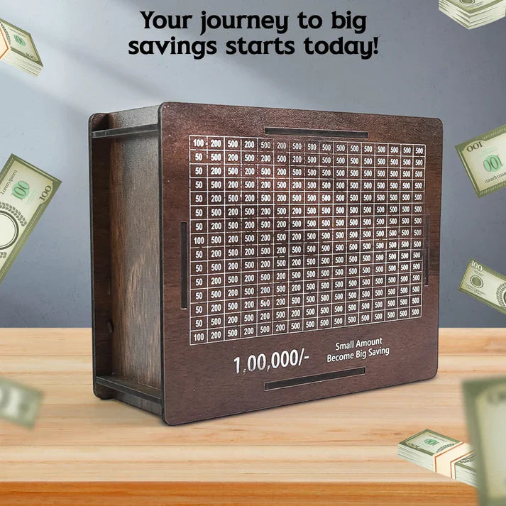 Future Fund Wooden Piggy Bank @ just Rs.599/-
