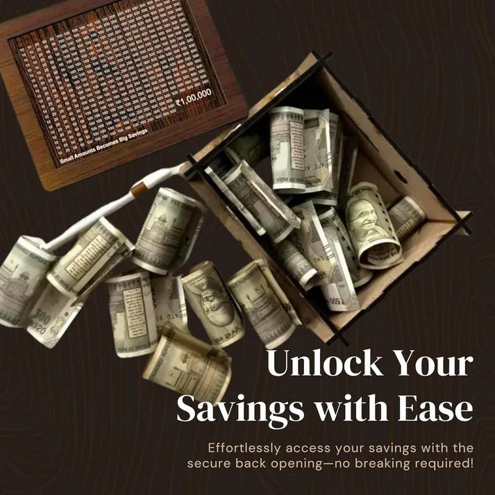 Future Fund Wooden Piggy Bank @ just Rs.599/-